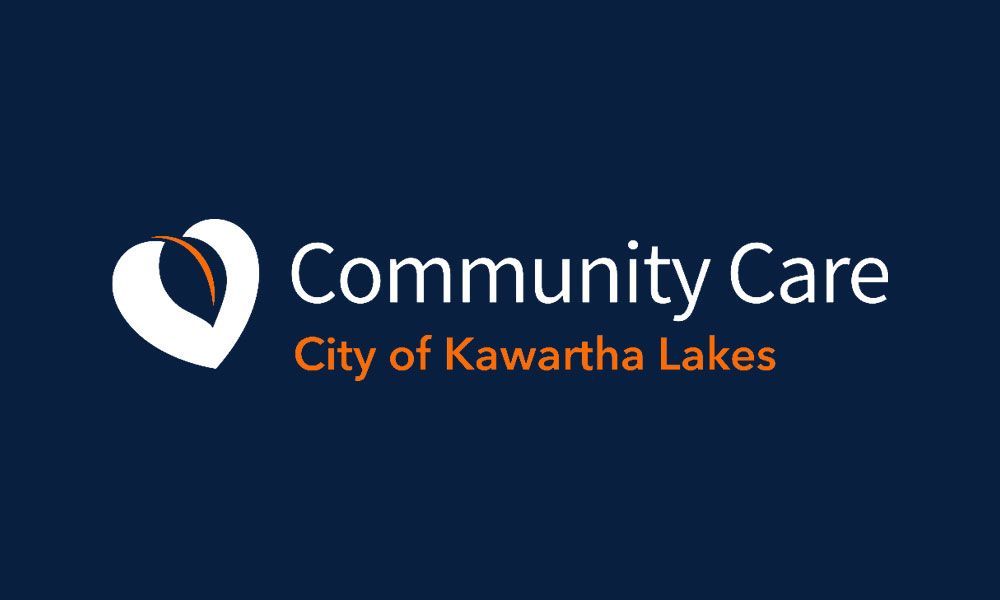 Logo: white heart with orange inside; 