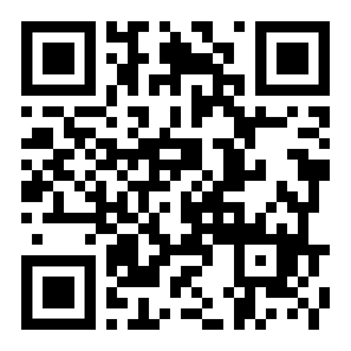QR code for reviews