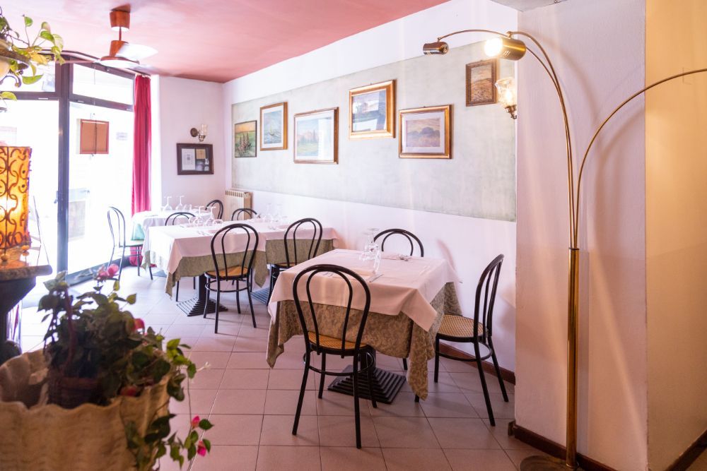 sala interna di un ristorante