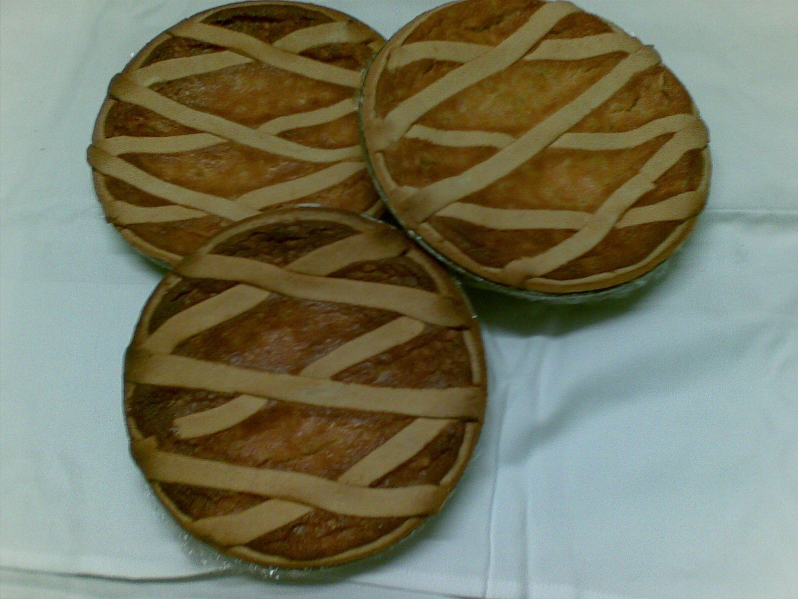 tre pastiere napoletane