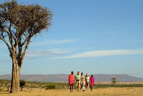 Kenya, Masai, walking safari