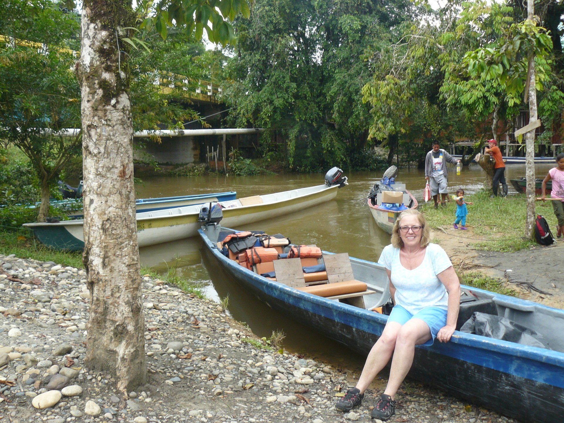 Ecuador, Amazon, Cuyabeno, The Bridge
