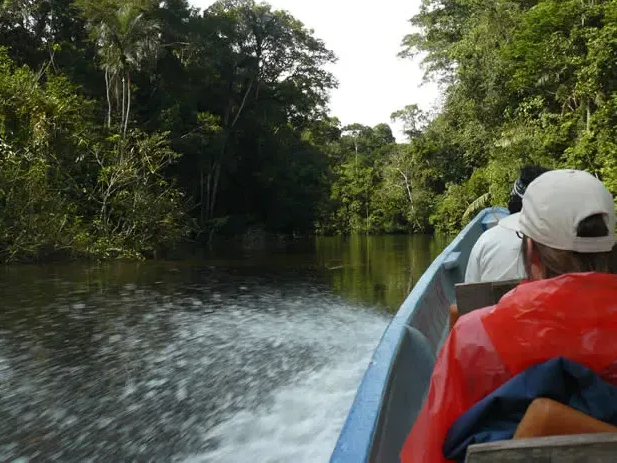 Ecuador, Cuyabeno, Amazon River