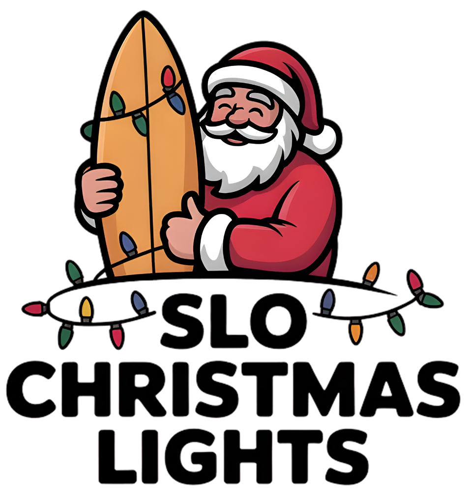 Slo Christmas Lights logo