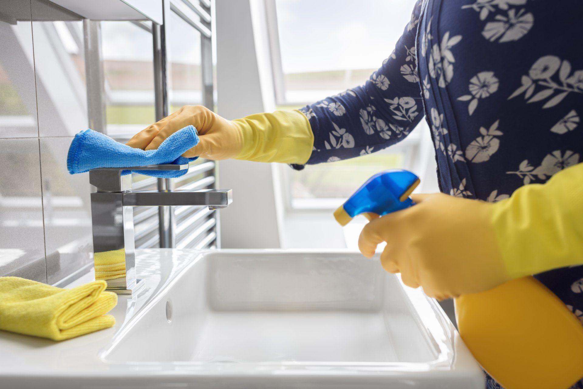 A Man Cleaning Dirt — Vancouver, WA — 3 Brothers Pressure Washing LLC