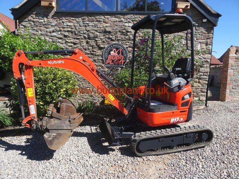 KUBOTA U17-3A MINI DIGGER