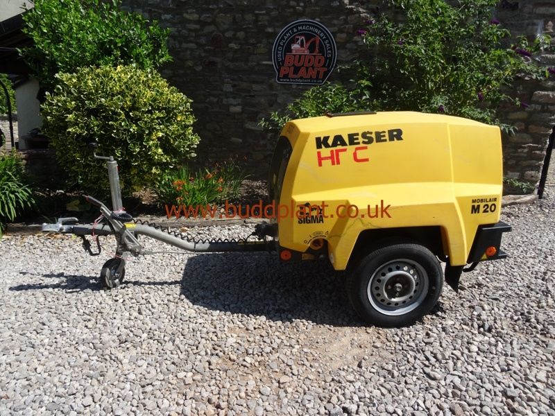 KAESER M20PE ROAD TOW COMPRESSOR