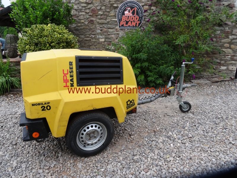KAESER M20PE ROAD TOW COMPRESSOR