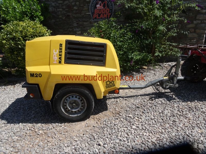 KAESER M20PE ROAD TOW COMPRESSOR