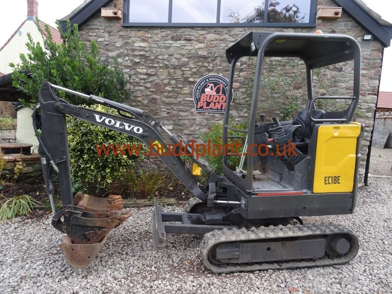 VOLVO EC18E MINI DIGGER