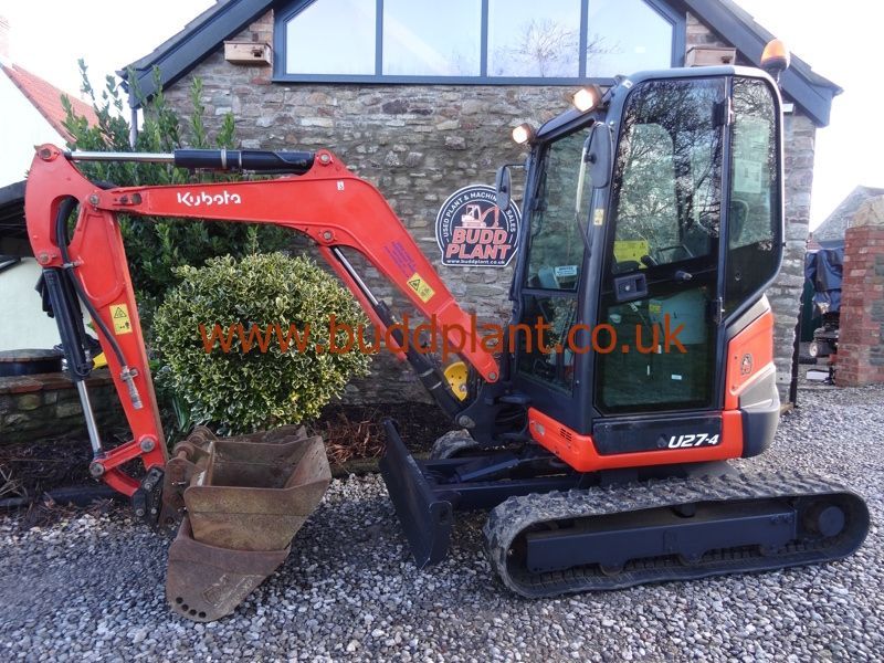 KUBOTA U27-4 MINI DIGGER