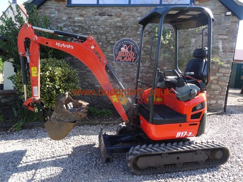 KUBOTA U17-3 MINI DIGGER