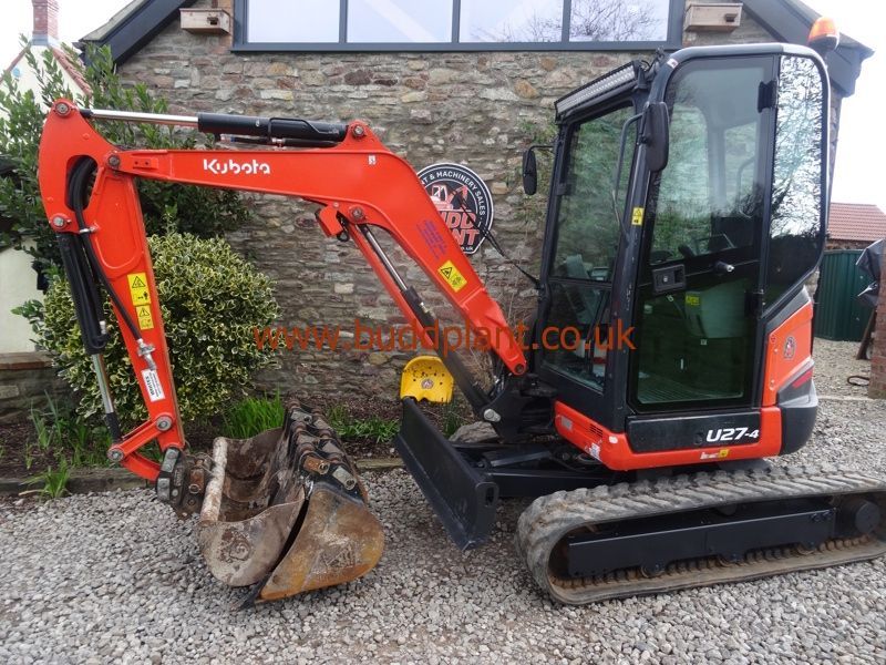 KUBOTA U27-4 MINI DIGGER