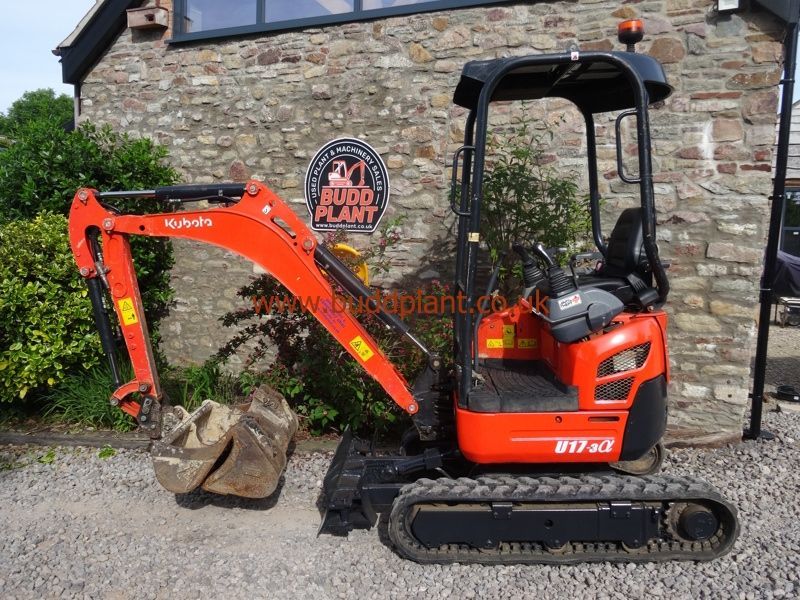 KUBOTA U17-3A MINI DIGGER