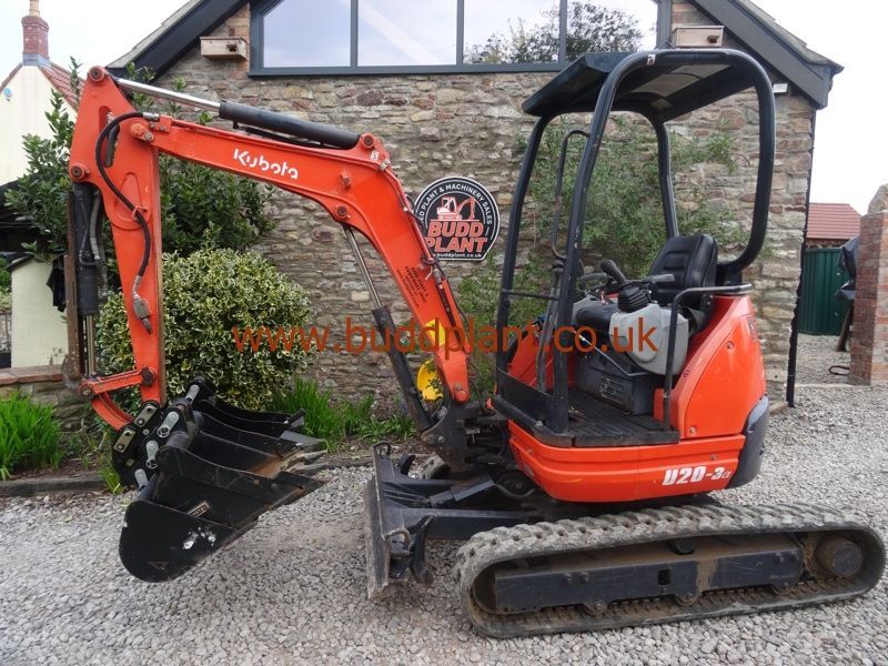 KUBOTA U20-3a MINI DIGGER