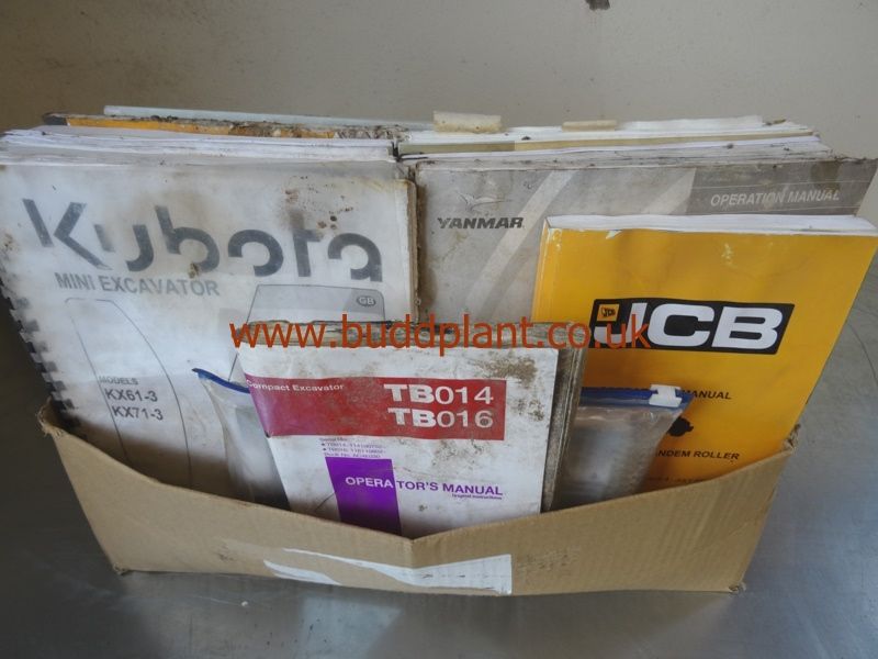 HANDBOOKS - TAKEUCHI, JCB, KUBOTA