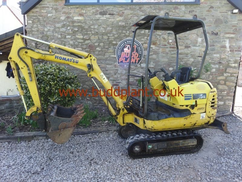 KOMATSU PC15R-8 MINI DIGGER