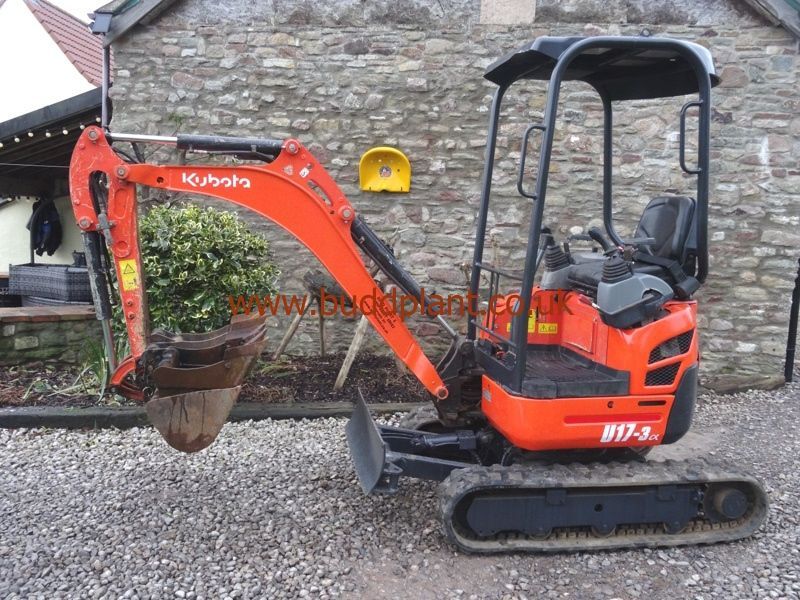 KUBOTA U17-3A MINI DIGGER