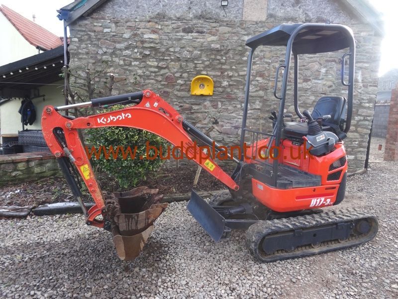 KUBOTA U17-3A MINI DIGGER