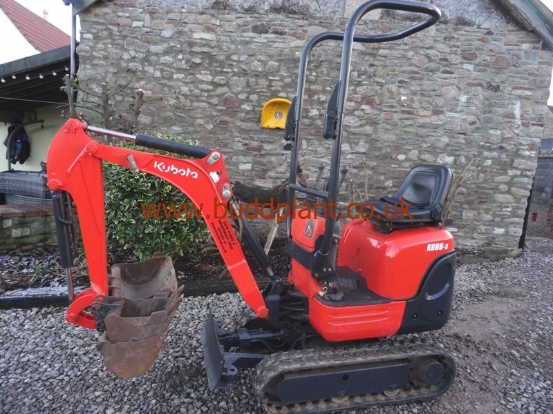 KUBOTA K008-3 MICRO DIGGER