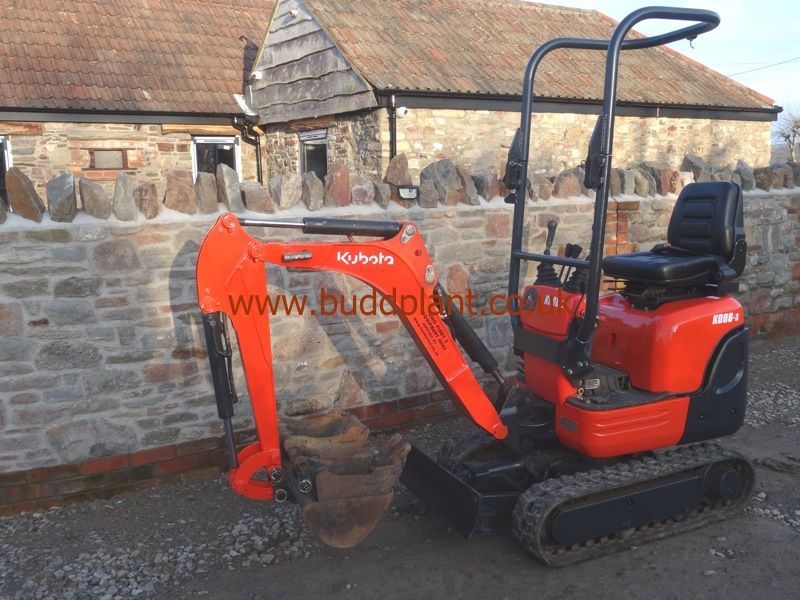 KUBOTA K008-3 MICRO DIGGER