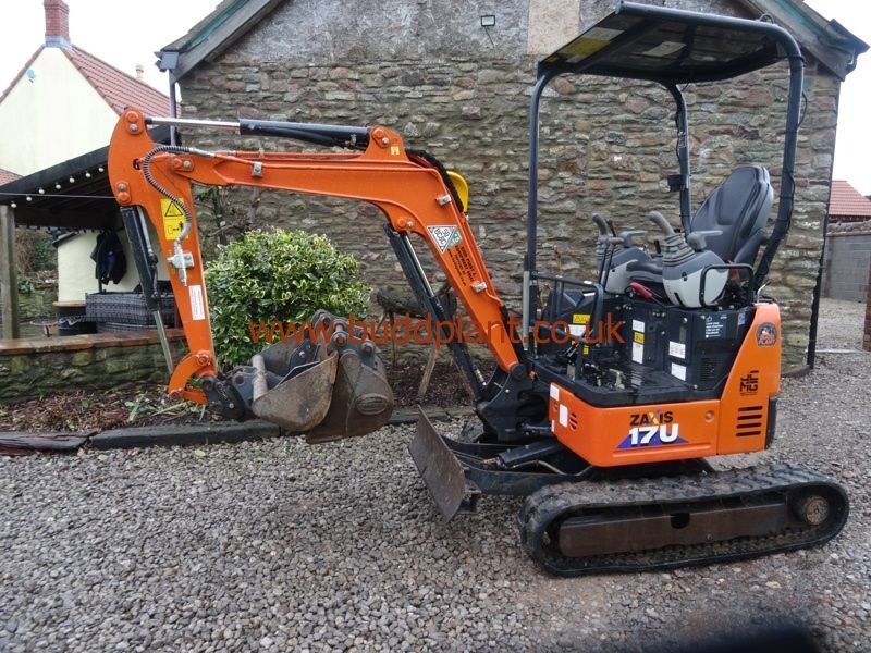 HITACHI ZX17U ZAXIS MINI DIGGER