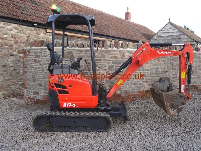 KUBOTA U17-3A MINI DIGGER