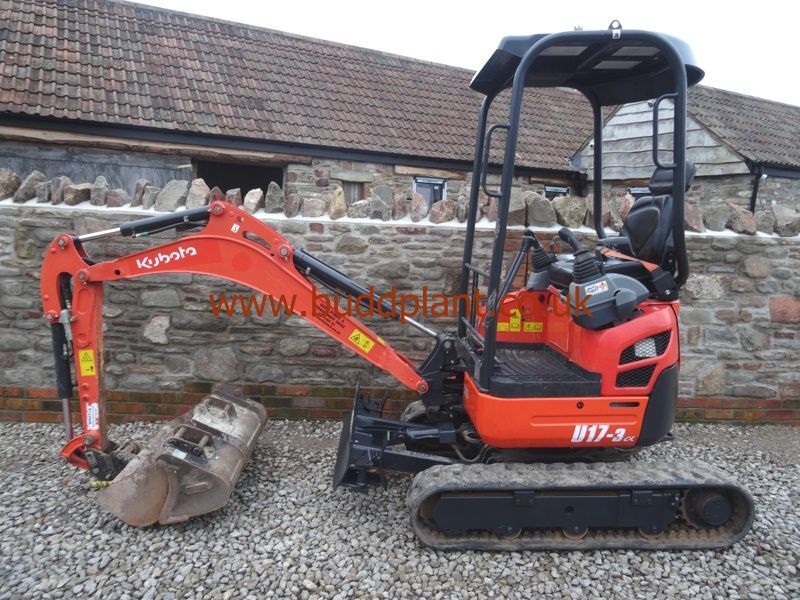 KUBOTA U17-3a MINI DIGGER