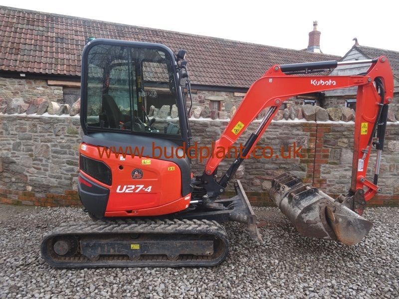 KUBOTA U27-4 MINI DIGGER