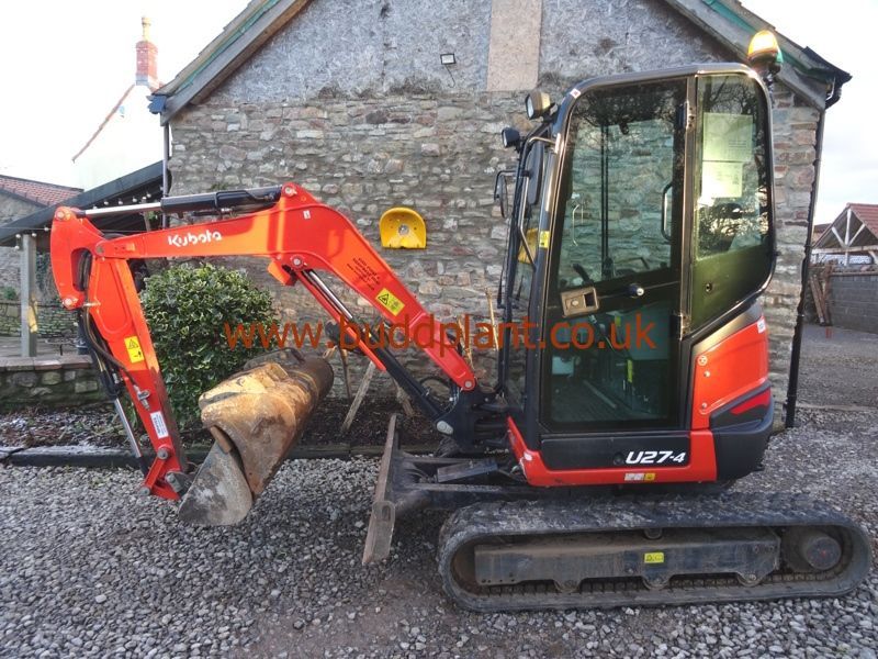 KUBOTA U27-4 MINI DIGGER