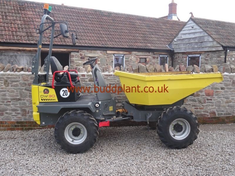 WACKER NEUSON DW30 3T SWIVEL SKIP DUMPER