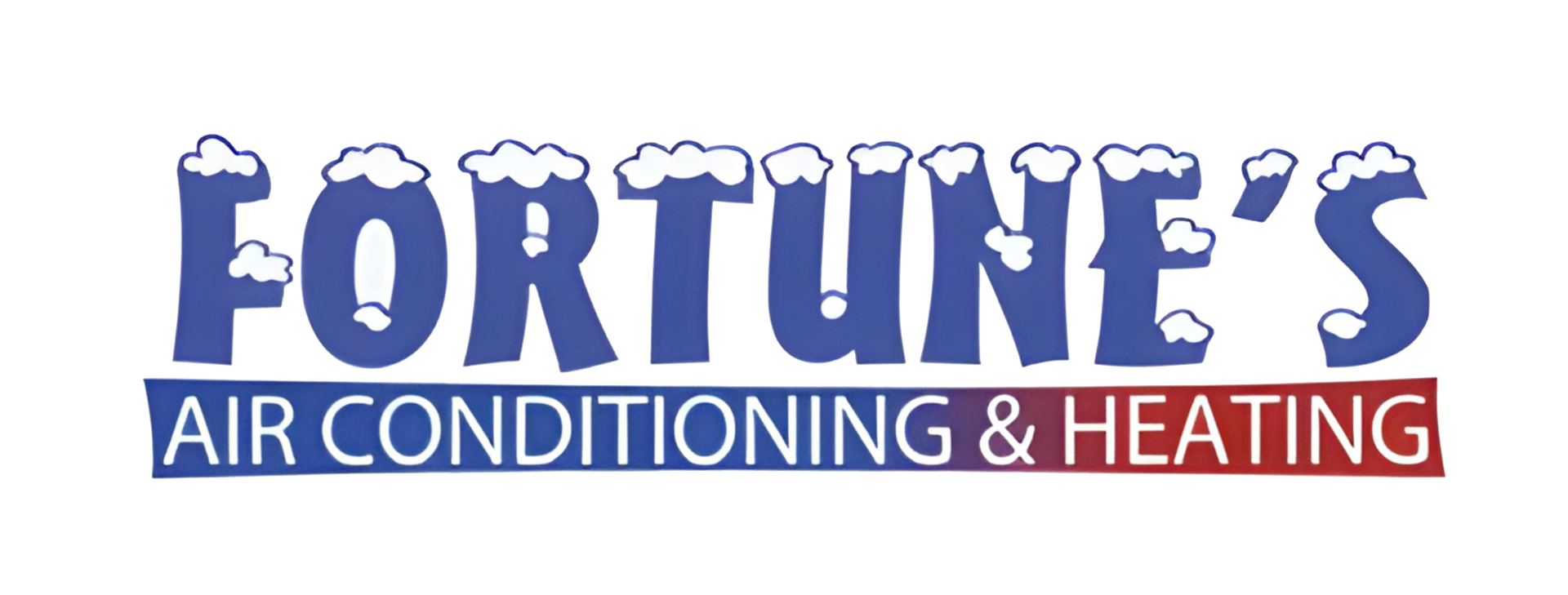 the logo for fortune 's air conditioning and heating