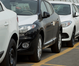 Car lining up