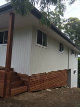 exterior of renovated home