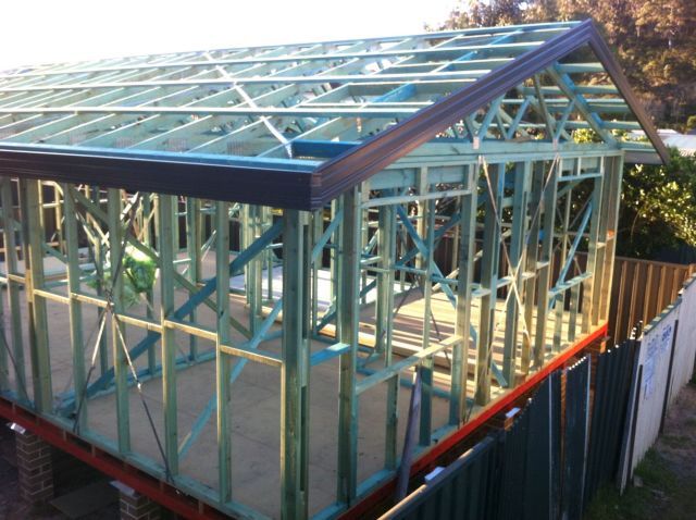 scaffolding for granny flat