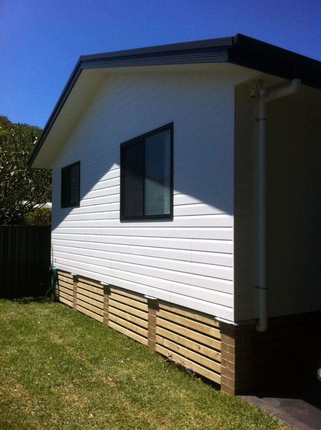 front of granny flat