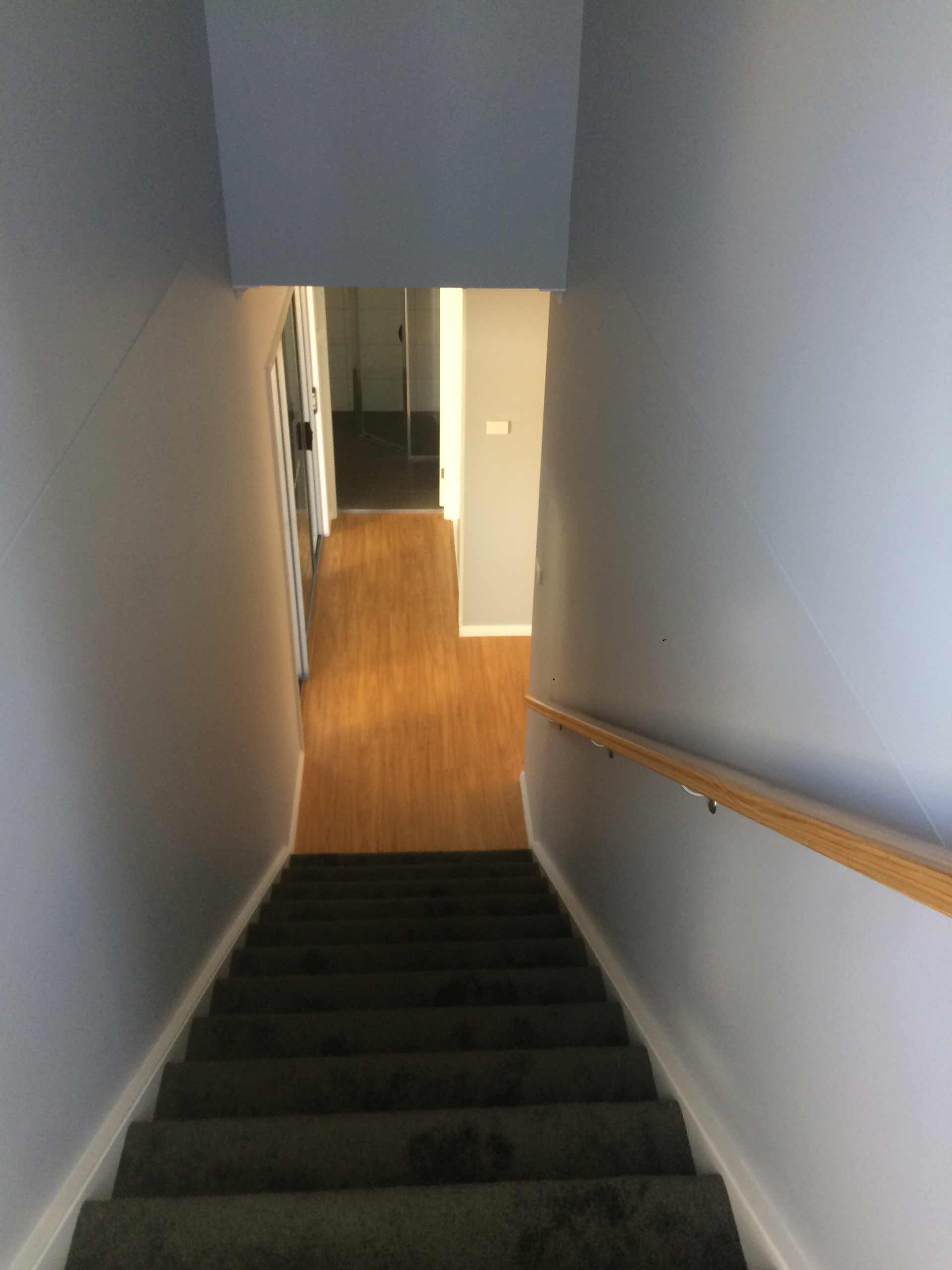 downstairs hallway