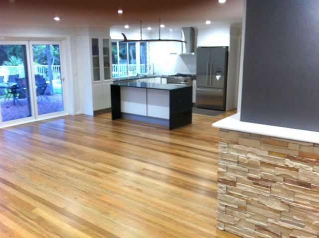 house with new wood floors