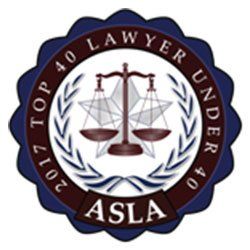 ASLA 2017 Top 40 Lawyer Under 40