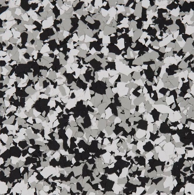 A close up of a black and white camouflage pattern