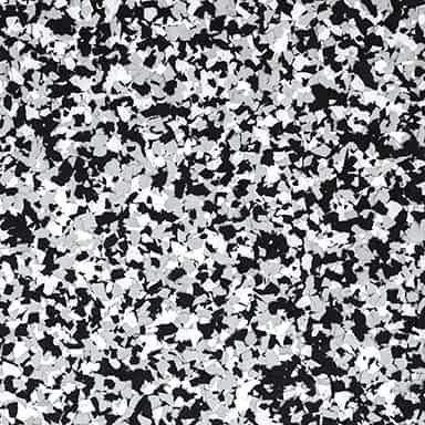 A close up of a black and white camouflage pattern.