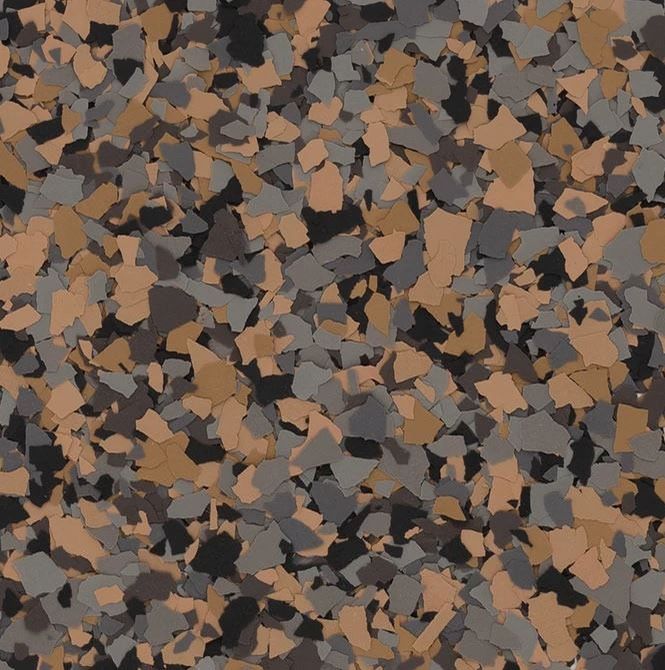 A close up of a camouflage pattern on a wall
