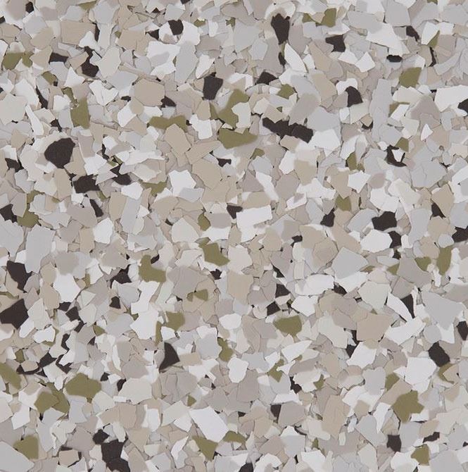 A close up of a floor with a camouflage pattern