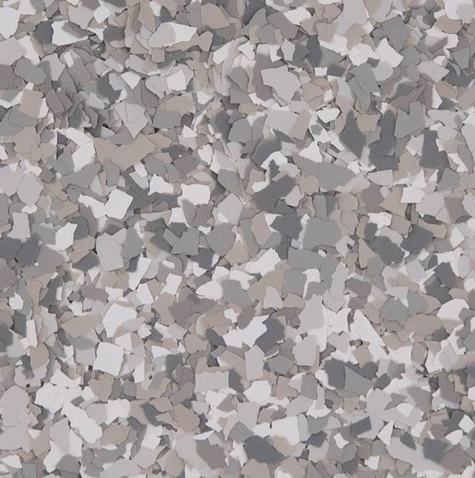 A close up of a gray , white and black camouflage pattern.