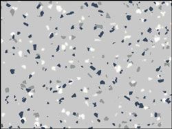 A close up of a gray and white marble texture.