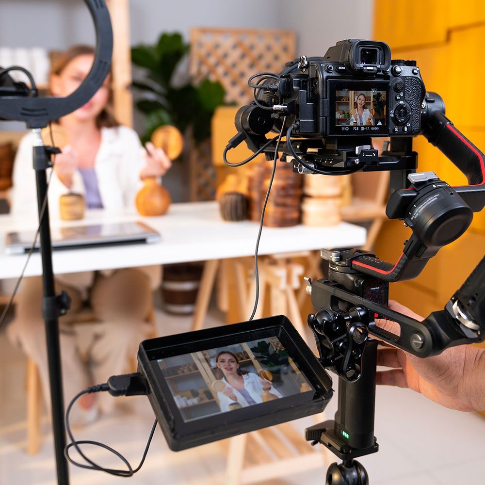 Woman Live Streaming