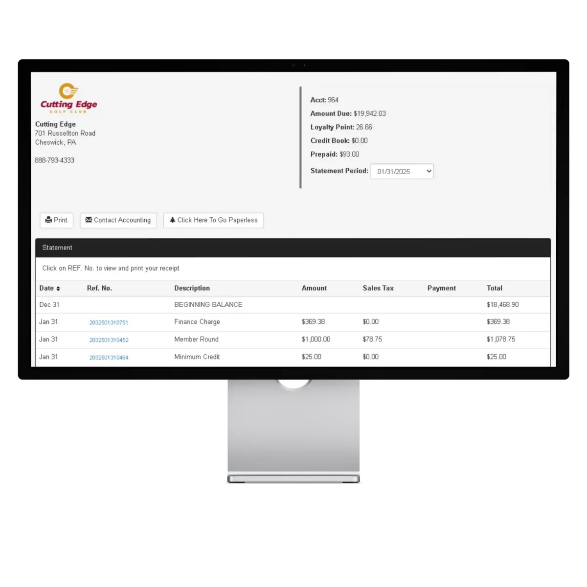 Club Prophet Software