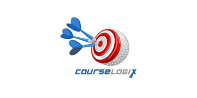 A black and white logo featuring a stylized rooster profile with a red comb next to the word 