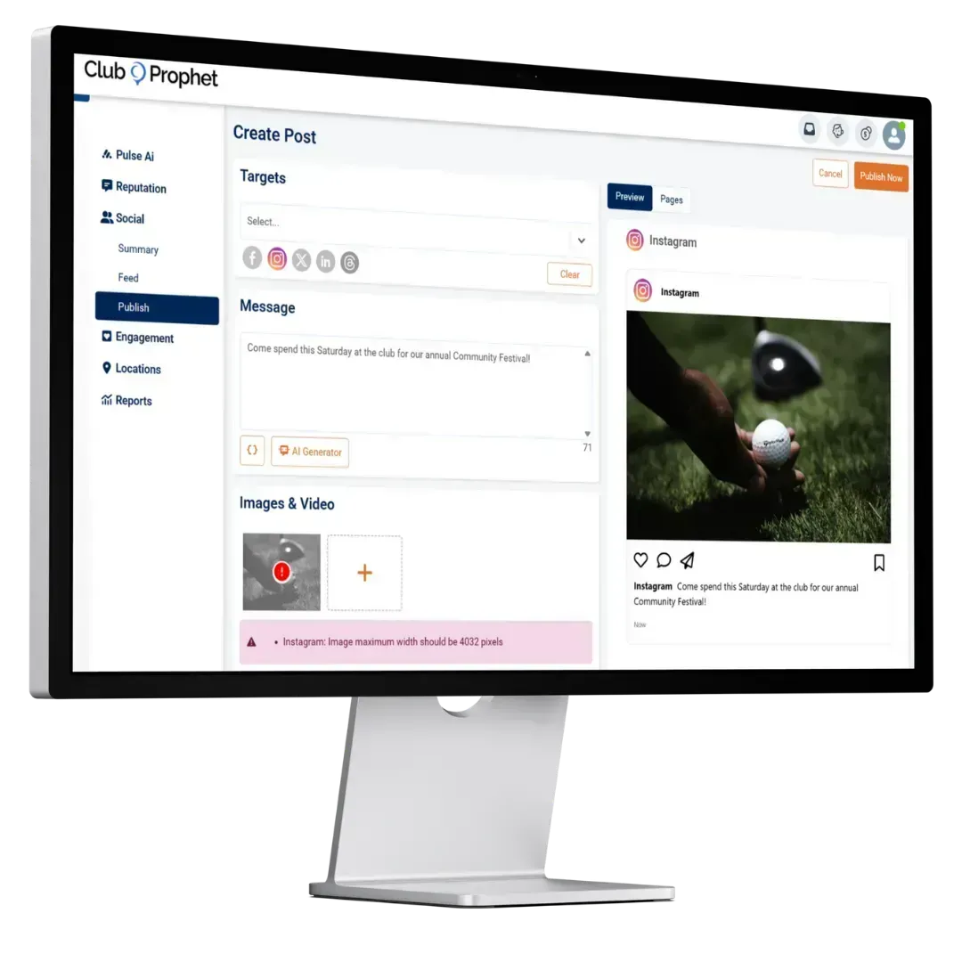 Club Prophet Software