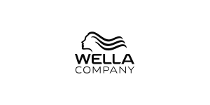 Wella Company logo: silhouette of a woman with flowing hair above the word "WELLA" and "COMPANY".